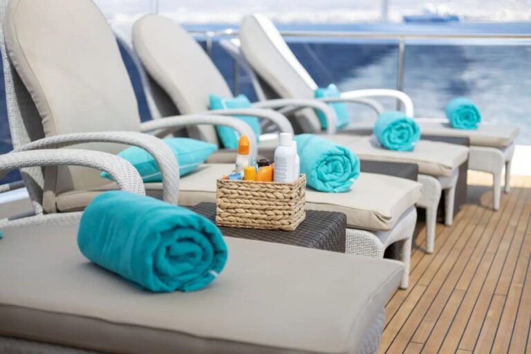 Exterior Relaxation Area With Sea Views