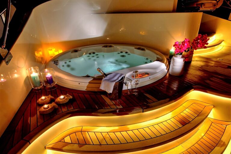 Jacuzzi By Night
