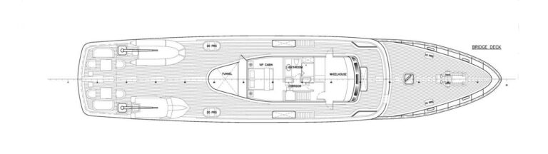 MY ARIONAS - Layout upper interior deck