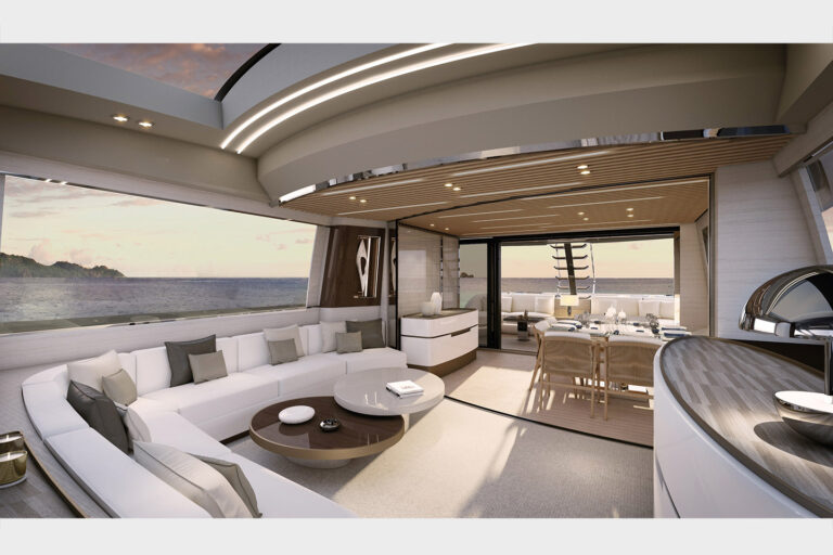 Saloon Looking Aft