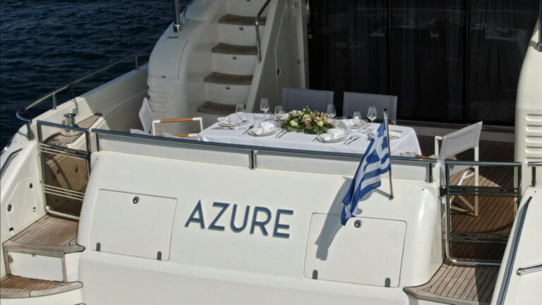Aft deck