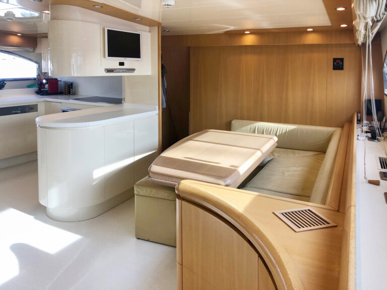 Galley And Seating Area