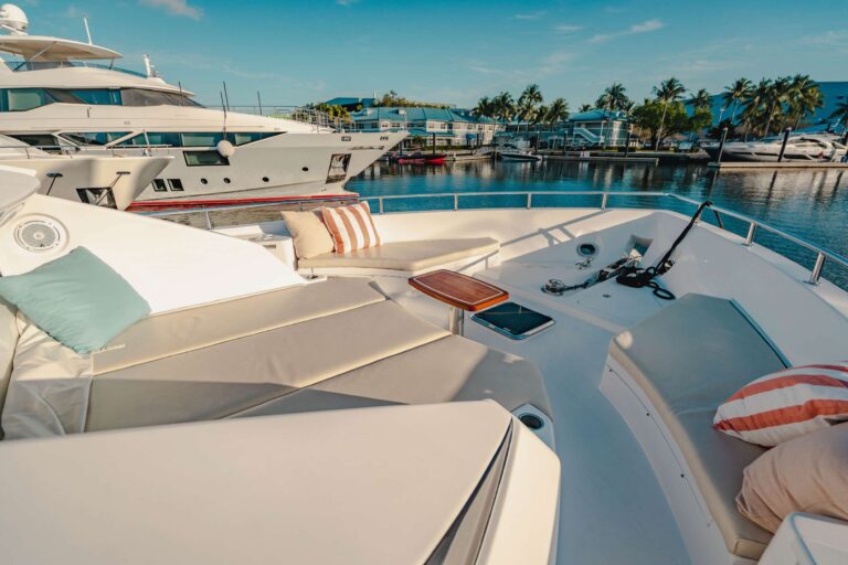 Foredeck Sunbathing Area