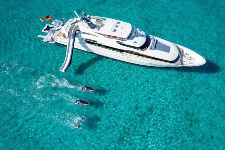 Aerial View With Water Toys