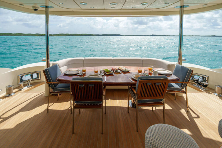 Aft Seating And Dining Area