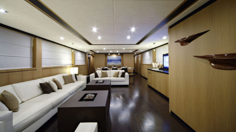 Main salon view forward