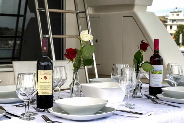 Alfresco Dining Set Up