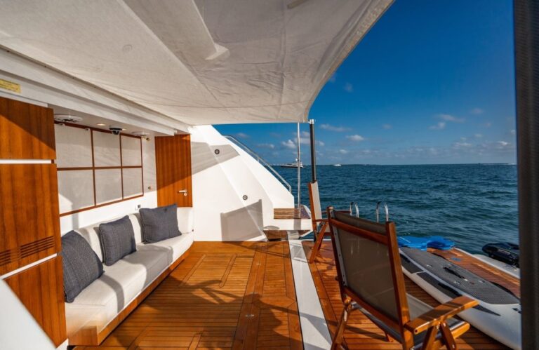 Aft Deck Relaxation Area