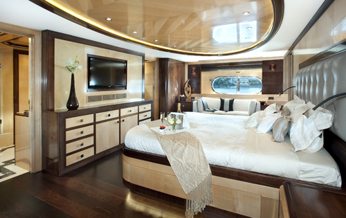 MY CHRISTINA G - Master cabin