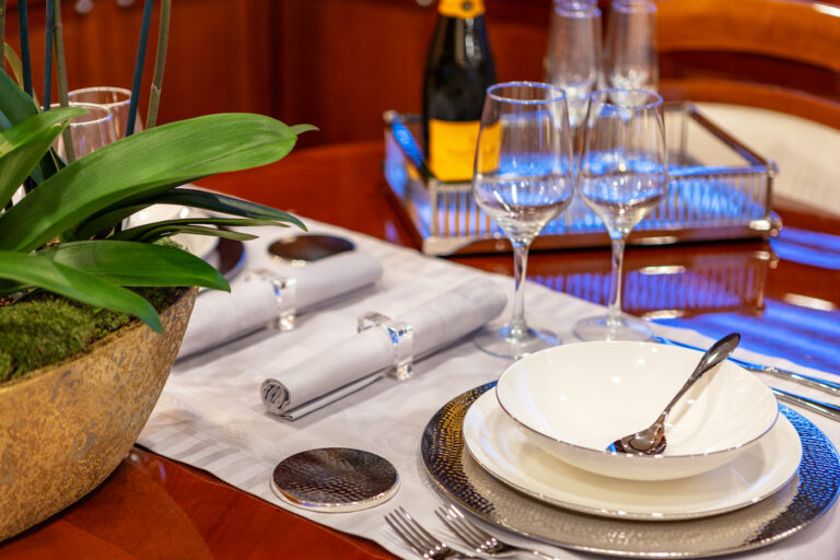 Dining Set Up Detail