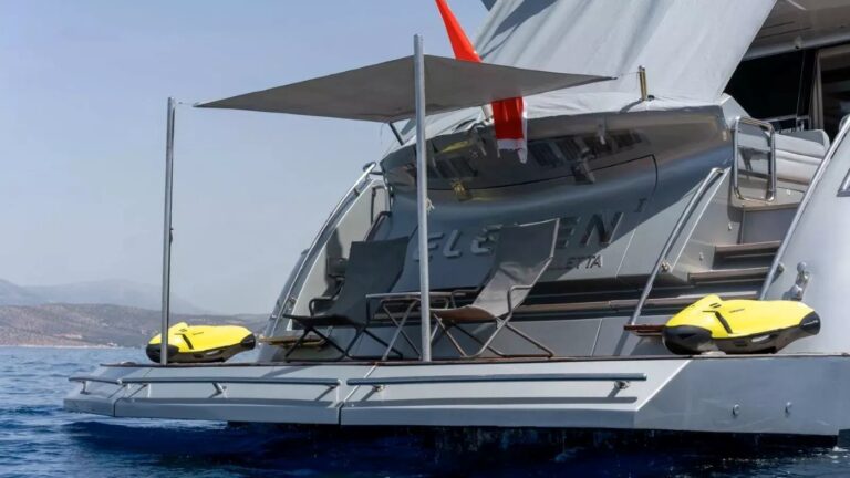 Aft Deck With Water Toys