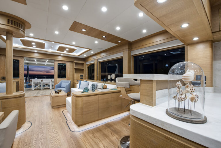Main Salon View Aft