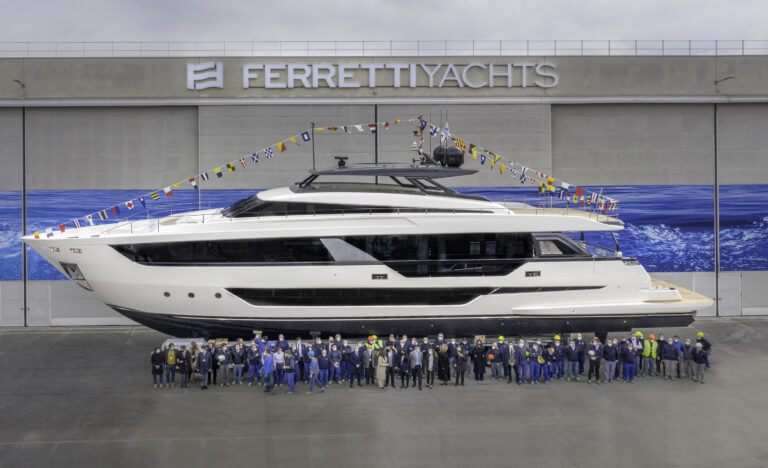 Ferretti Yachts 1000 Motor Yacht At Launch