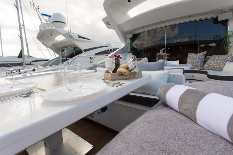 Aft Deck Dining Alfresco