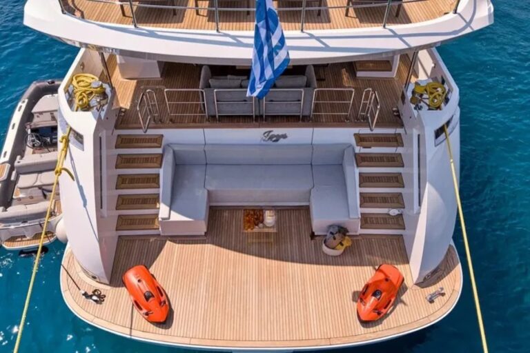 Aft Deck With Water Toys