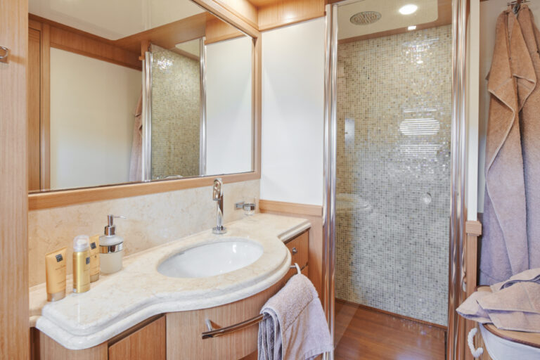 Twin Cabin Bathroom