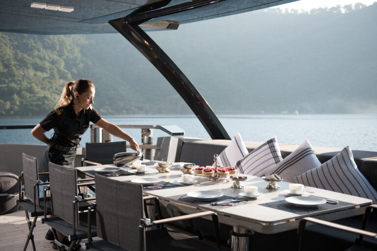 Alfresco Dining Aft Deck