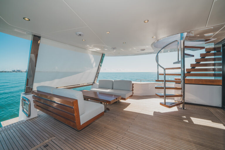 Aft deck