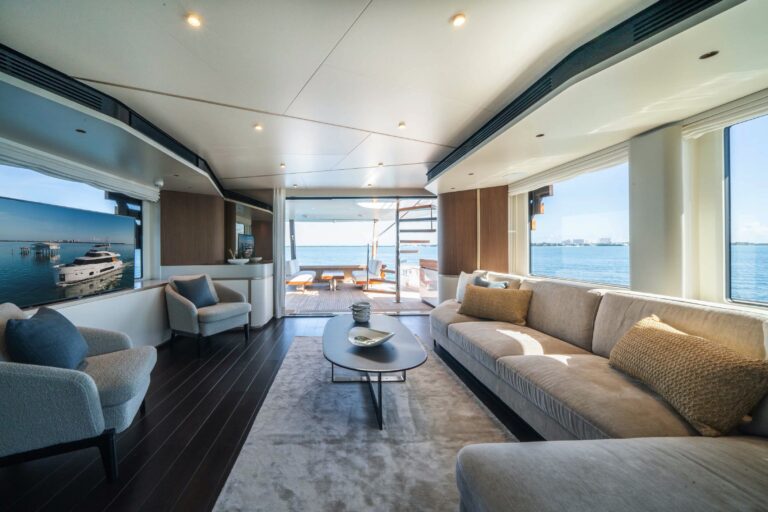 Main salon view aft