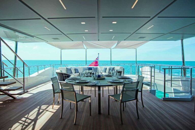Dining On Bridge Deck