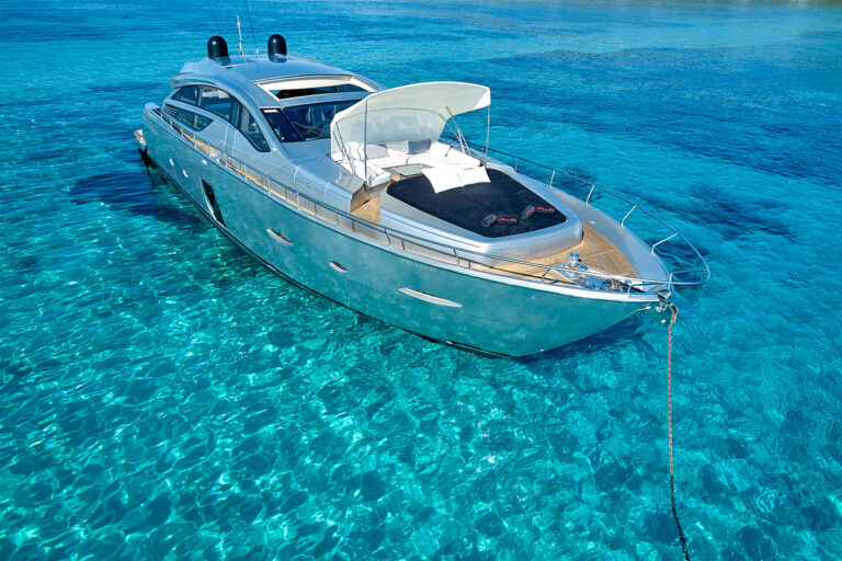 Bow View Of The Yacht