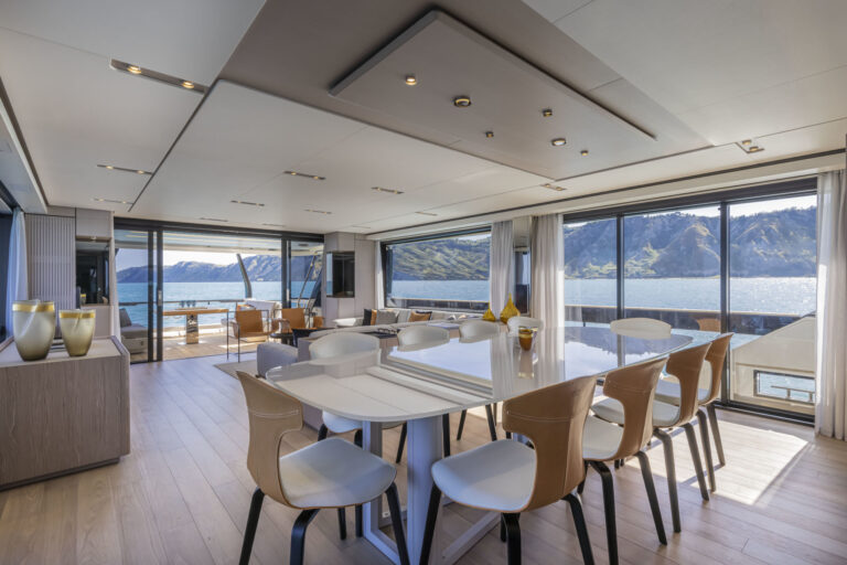 Stylish main salon