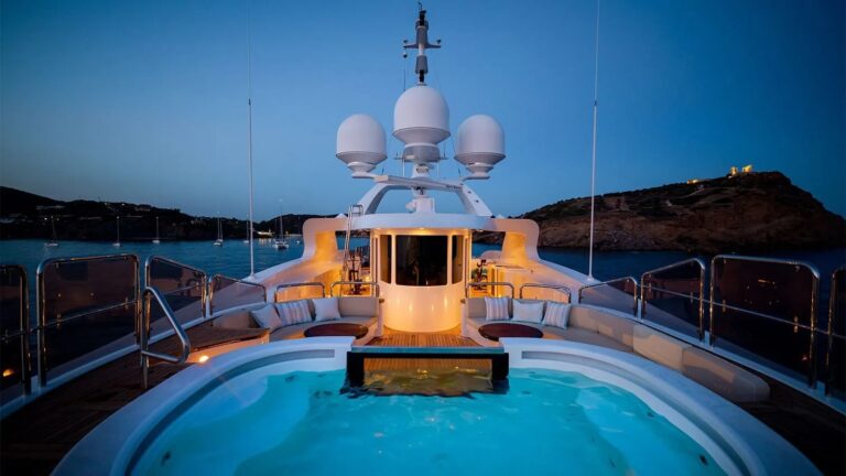 Jacuzzi By Night