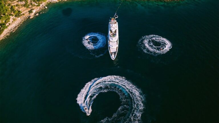Superyacht With Toys