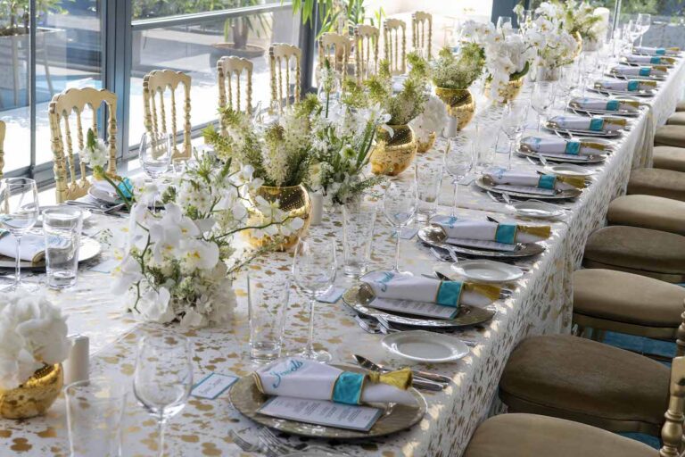 Elegant Dining Set Up