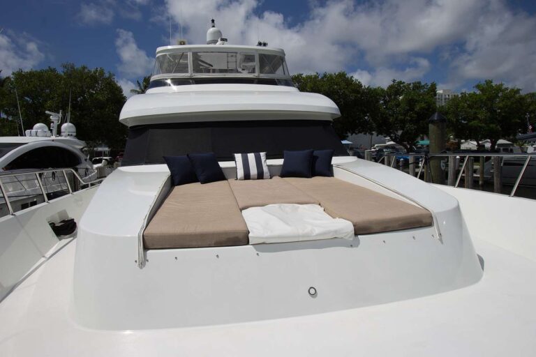 Bow Sunbathing Area