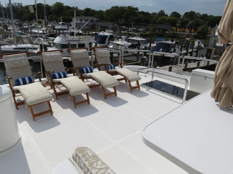 Flybridge Sunbathing