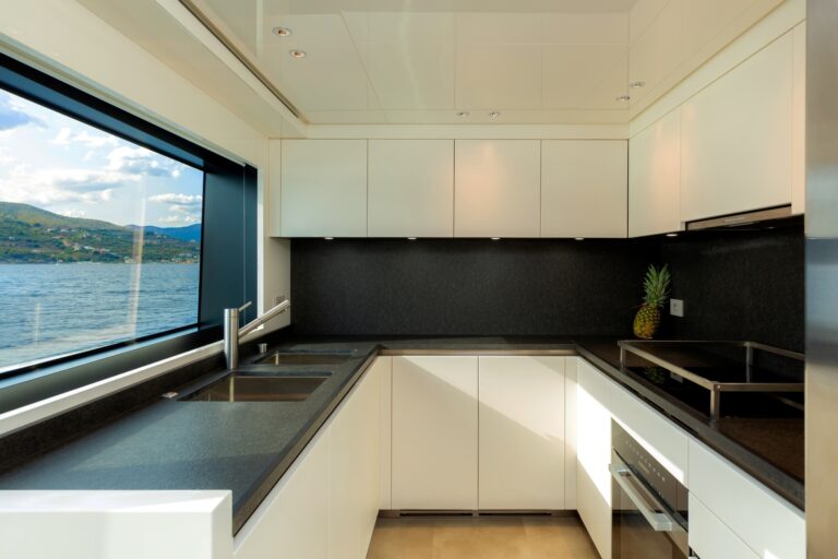 Well equipped galley