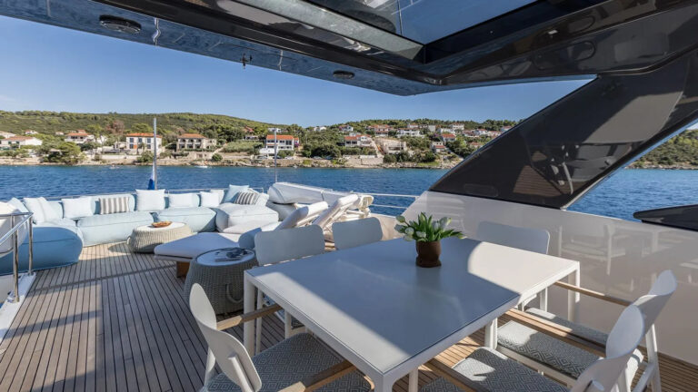 Dining On Sun Deck