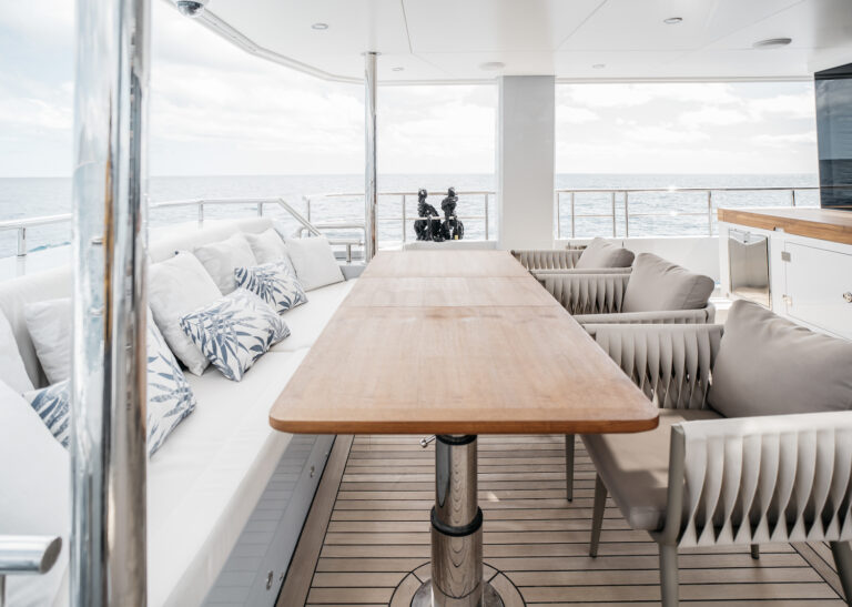 Aft Dining Area