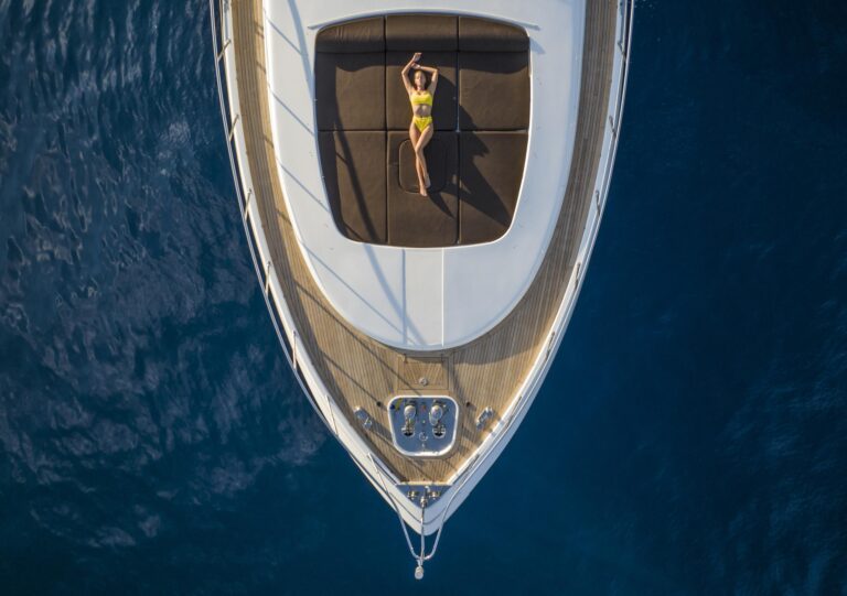 Sunbathing On The Bow