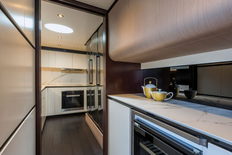 Well-equipped galley