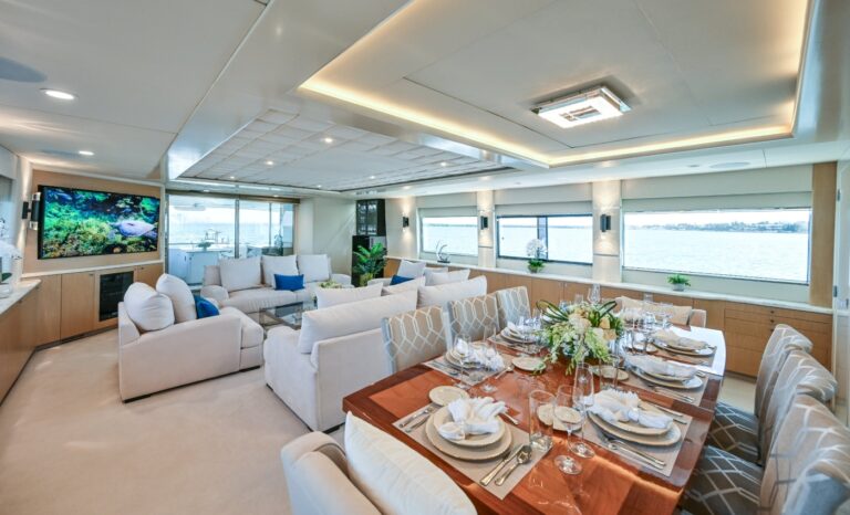 Interior Relaxation Area With Dining