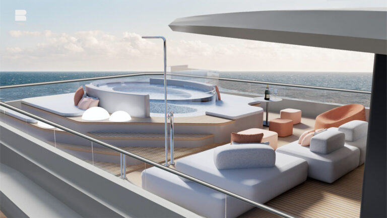 Jacuzzi On Sun Deck