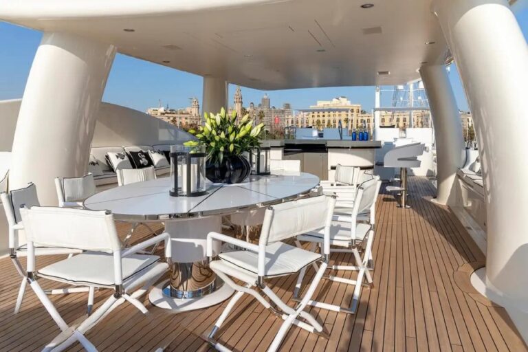 Exterior Relaxation Area With Dining