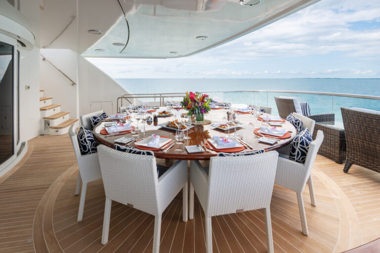 Bridge Deck Aft Dining
