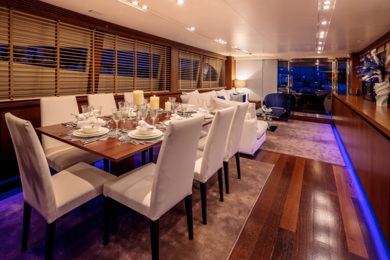 Main salon view aft
