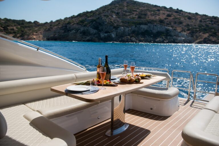 Exterior Dining Area With Sea Views
