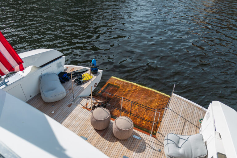 Transom Swim Platform