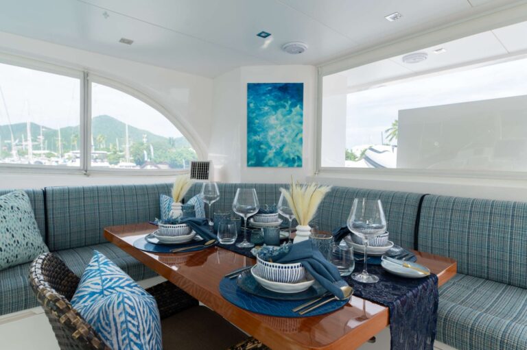 Interior Relaxation Area With Dining