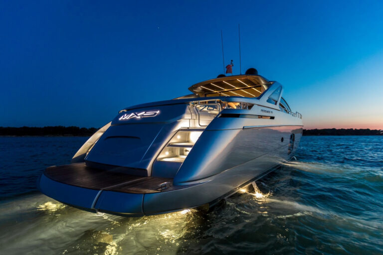 Aft View By Night