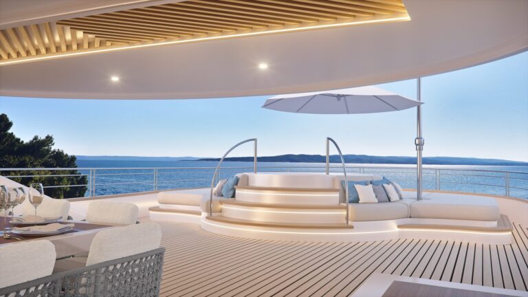 Jacuzzi On Sun Deck