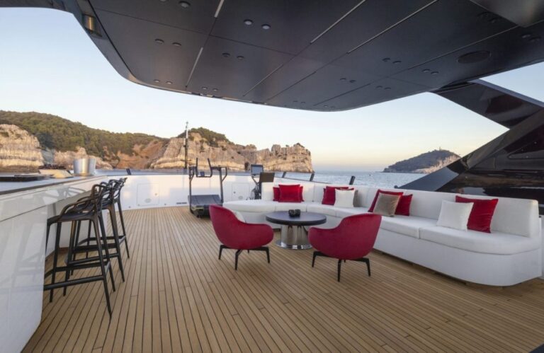 Exterior Relaxation Area With Gym