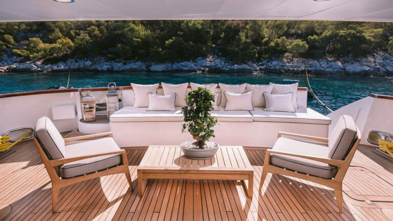 Deck Seating Area