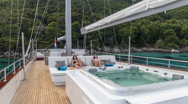 Jacuzzi On Sun Deck