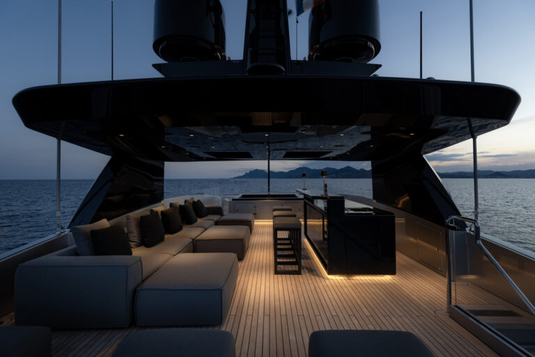 Sun Deck In The Evening
